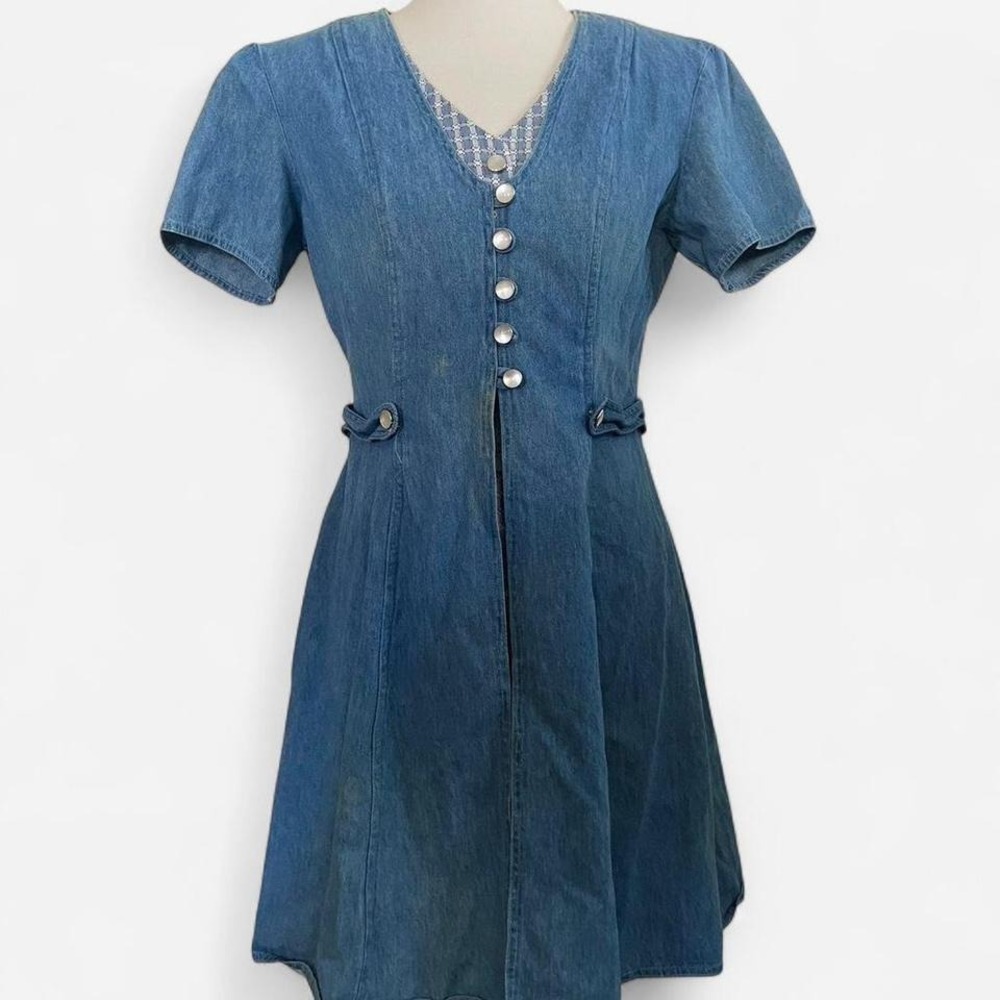 Vintage Scarlett International denim dress